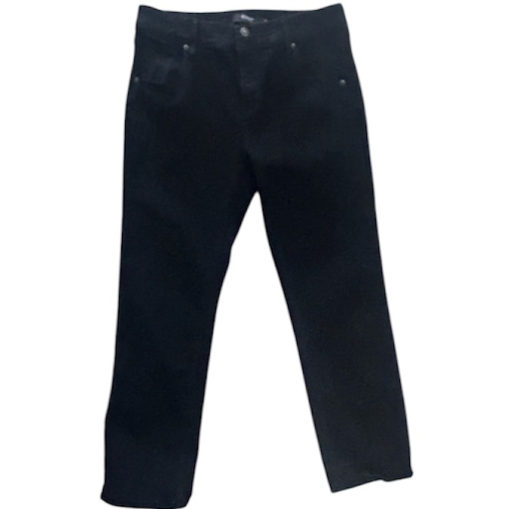 Hudson Jeans Black Ankle Cropped Jeans